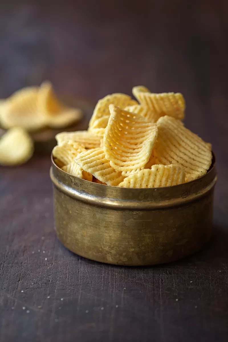 Corn Ruffles Himalayan Rock Salt